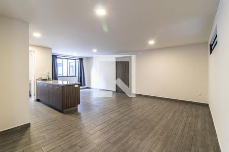Sala - Comedor  de apartamento para alugar com 3 quartos, 115m² em Xotepingo, Ciudad de México
