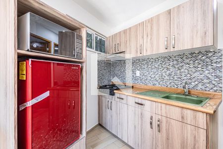 Cocina de apartamento para alugar com 3 quartos, 60m² em San Bartolo El Chico, Ciudad de México