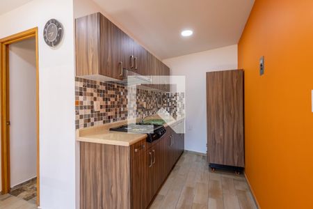 Cocina de apartamento para alugar com 2 quartos, 60m² em San Bartolo El Chico, Ciudad de México