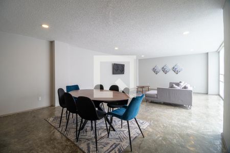Sala - Comedor  de apartamento para alugar com 3 quartos, 160m² em Polanco V Sección, Ciudad de México