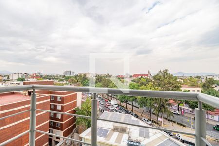 Balcón  de apartamento para alugar com 2 quartos, 65m² em Anáhuac I Sección, Ciudad de México