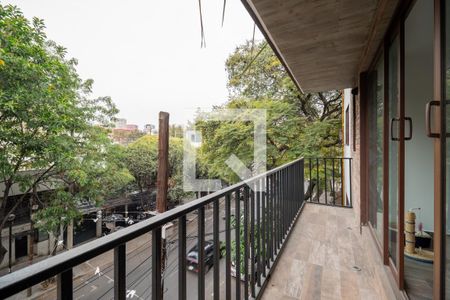Balcón  de apartamento para alugar com 2 quartos, 90m² em Cuauhtémoc, Ciudad de México