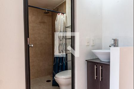Baño 2 de apartamento para alugar com 2 quartos, 65m² em Carmen, Ciudad de México