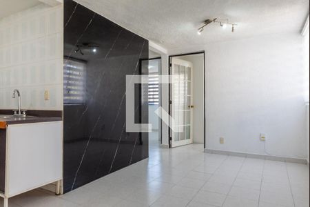 Sala - Comedor  de apartamento para alugar com 2 quartos, 48m² em Leyes de Reforma 3ra Sección, Ciudad de México
