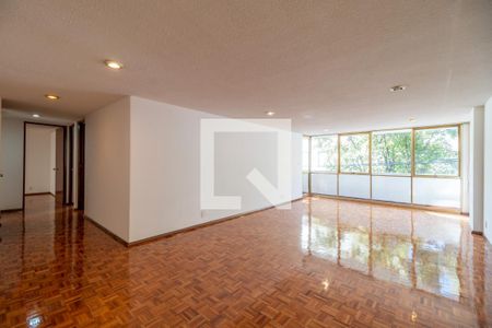 Sala - Comedor  de apartamento para alugar com 4 quartos, 180m² em Nápoles, Ciudad de México