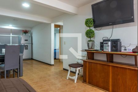 Sala - Comedor  de apartamento para alugar com 2 quartos, 75m² em Miguel Hidalgo 2da Sección, Ciudad de México
