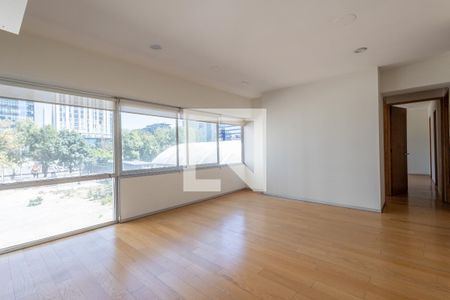 Sala - Comedor de apartamento para alugar com 2 quartos, 78m² em Ampliación Granada, Ciudad de México