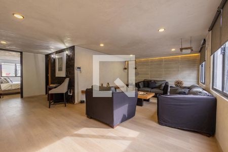 Sala - Comedor  de apartamento para alugar com 2 quartos, 155m² em Colonia Irrigación, Ciudad de México