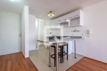 Cocina de apartamento para alugar com 2 quartos, 64m² em 001, Naucalpan de Juárez