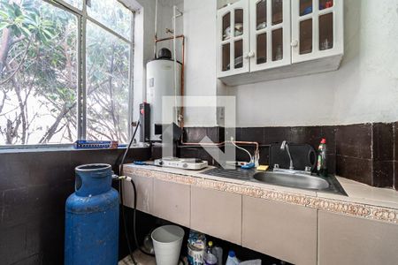 Cocina de apartamento para alugar com 1 quarto, 47m² em Cuauhtémoc, Ciudad de México