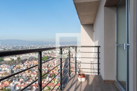 Balcón  de apartamento para alugar com 2 quartos, 64m² em Valle Gómez, Ciudad de México