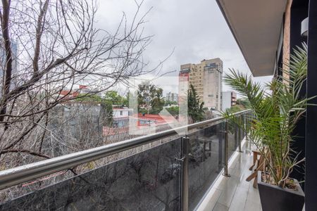 Balcón  de apartamento para alugar com 3 quartos, 154m² em La Condesa, Ciudad de México