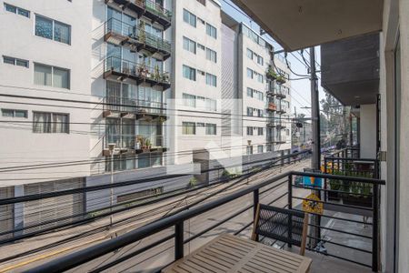 Balcón de apartamento para alugar com 2 quartos, 63m² em Agrícola Pantitlán, Ciudad de México