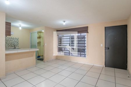Sala - Comedor  de apartamento para alugar com 2 quartos, 63m² em Agrícola Pantitlán, Ciudad de México