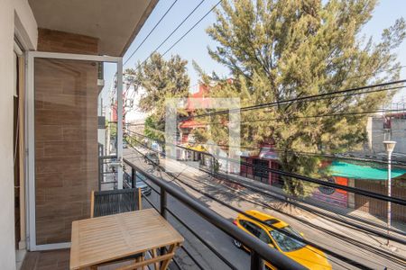 Balcón de apartamento para alugar com 2 quartos, 63m² em Agrícola Pantitlán, Ciudad de México