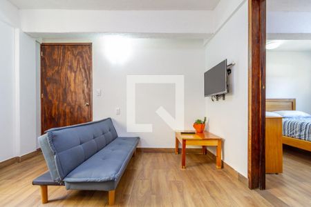 Sala - Comedor  de apartamento para alugar com 1 quarto, 35m² em Jesús Del Monte, Ciudad de México