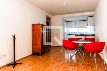 Sala - Comedor de apartamento para alugar com 2 quartos, 65m² em Nonoalco, Ciudad de México