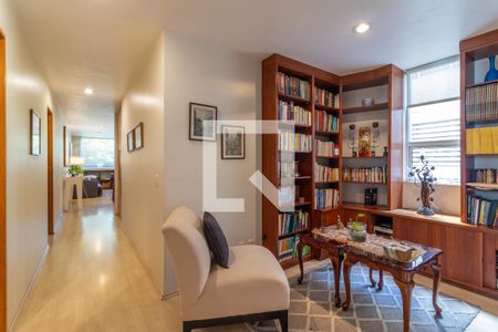 Biblioteca de apartamento para alugar com 3 quartos, 120m² em Granada, Ciudad de México