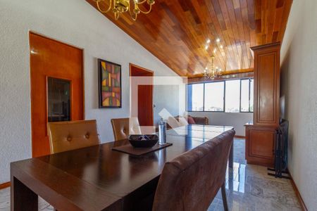 Sala - comedor  de apartamento para alugar com 3 quartos, 96m² em Arroyo Zacatenco, Ciudad de México