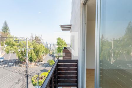Balcón  de apartamento para alugar com 3 quartos, 134m² em Ampliación Las Águilas, Ciudad de México