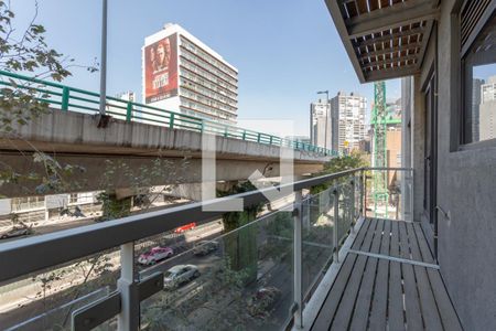 Balcón  de apartamento para alugar com 1 quarto, 63m² em Los Alpes, Ciudad de México
