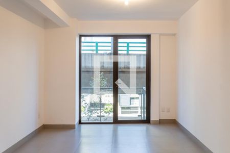 Sala - Comedor  de apartamento para alugar com 1 quarto, 63m² em Los Alpes, Ciudad de México