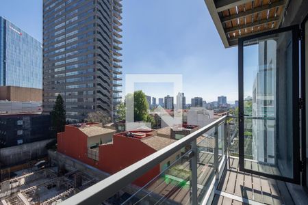 Balcón de apartamento para alugar com 2 quartos, 70m² em Los Alpes, Ciudad de México