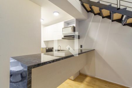 Cocina de kitnet/studio para alugar com 1 quarto, 25m² em Peralvillo, Ciudad de México