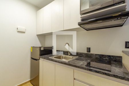 Cocina de kitnet/studio para alugar com 1 quarto, 25m² em Peralvillo, Ciudad de México