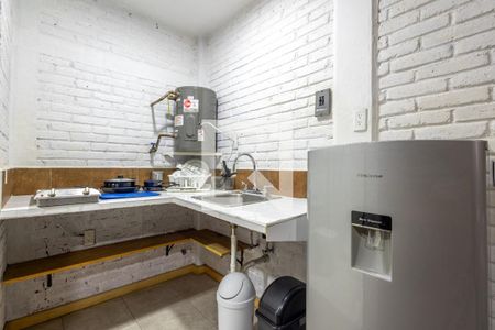 Cocina de apartamento para alugar com 1 quarto, 21m² em Progreso, Ciudad de México