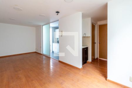 Sala - Comedor  de apartamento para alugar com 2 quartos, 54m² em Anáhuac I Sección, Ciudad de México