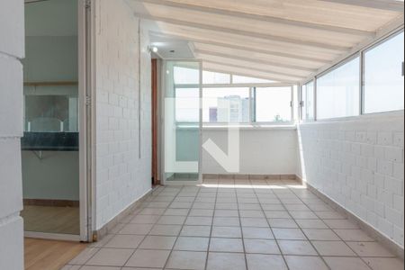 Sala - Comedor  de apartamento para alugar com 2 quartos, 65m² em San Simón, Ciudad de México