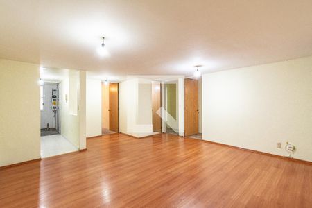 Sala - Comedor  de apartamento para alugar com 3 quartos, 80m² em Doctores, Ciudad de México