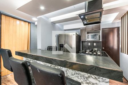Cocina de apartamento para alugar com 2 quartos, 62m² em Colonia Del Recreo, Ciudad de México