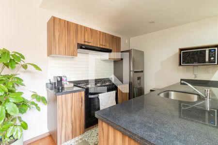 Cocina de apartamento para alugar com 1 quarto, 65m² em Tabacalera, Ciudad de México