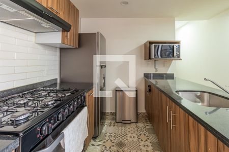 Cocina de apartamento para alugar com 1 quarto, 65m² em Tabacalera, Ciudad de México