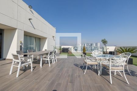 Roof garden de apartamento para alugar com 1 quarto, 50m² em 019, Naucalpan de Juárez