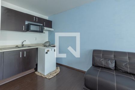 Cocina de apartamento para alugar com 1 quarto, 50m² em 019, Naucalpan de Juárez