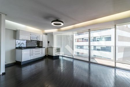 Sala - Comedor  de apartamento para alugar com 2 quartos, 100m² em Reforma Social, Ciudad de México