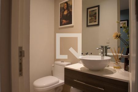 Medio baño  de apartamento para alugar com 1 quarto, 68m² em Tizapán, Ciudad de México