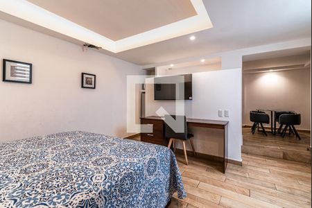 Recámara  de apartamento para alugar com 1 quarto, 40m² em Campestre Churubusco, Ciudad de México