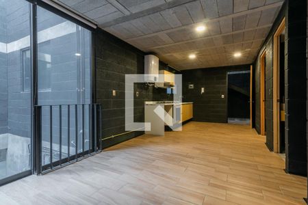 Sala - Comedor de apartamento para alugar com 2 quartos, 51m² em Guerrero, Ciudad de México