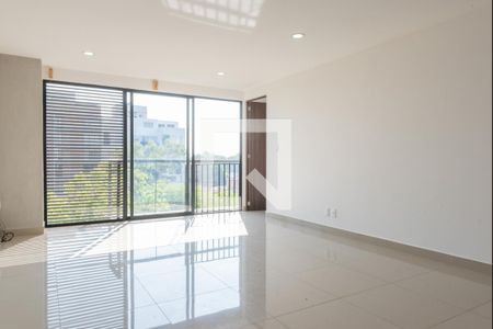Sala - Comedor  de apartamento para alugar com 3 quartos, 102m² em Ciudad Jardín, Ciudad de México