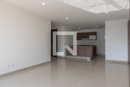 Sala - Comedor  de apartamento para alugar com 3 quartos, 102m² em Ciudad Jardín, Ciudad de México