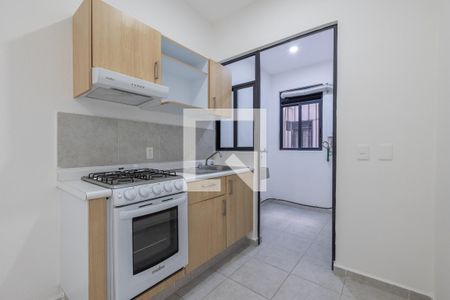 Cocina de apartamento para alugar com 2 quartos, 53m² em Ampliación Aviación, Ciudad de México