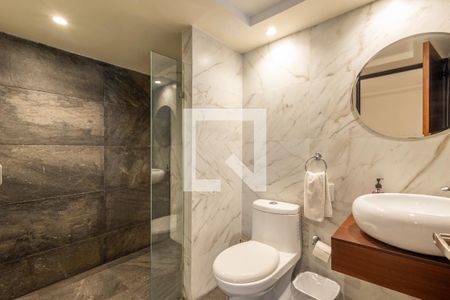 Baño  de apartamento para alugar com 1 quarto, 42m² em Campestre Churubusco, Ciudad de México