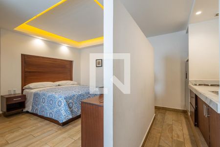 Recámara  de apartamento para alugar com 1 quarto, 42m² em Campestre Churubusco, Ciudad de México