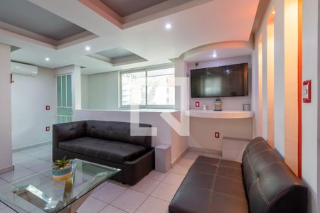 Sala - Comedor de apartamento para alugar com 2 quartos, 77m² em Anáhuac I Sección, Ciudad de México