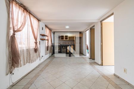 Sala - Comedor  de apartamento para alugar com 2 quartos, 60m² em Roma, Ciudad de México