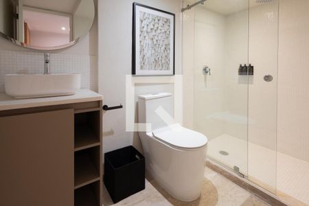 Baño  de apartamento para alugar com 1 quarto, 38m² em Roma Norte, Ciudad de México